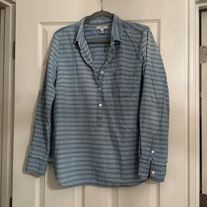 J Crew Denim Stripped Shirt
